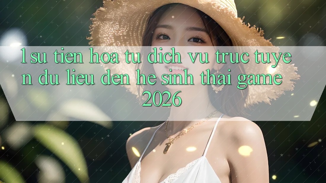 1. Sự tiến hóa từ dịch vụ trực tuyến dữ liệu đến Hệ sinh thái Game 2026