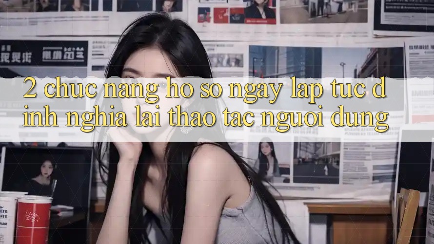 2. Chức năng “Hồ sơ ngay lập tức” - Định nghĩa lại thao tác người dùng