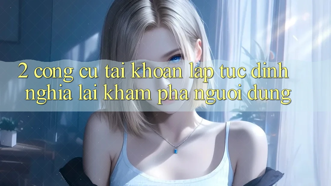 2. Công cụ “Tài khoản lập tức” - Định nghĩa lại khám phá người dùng