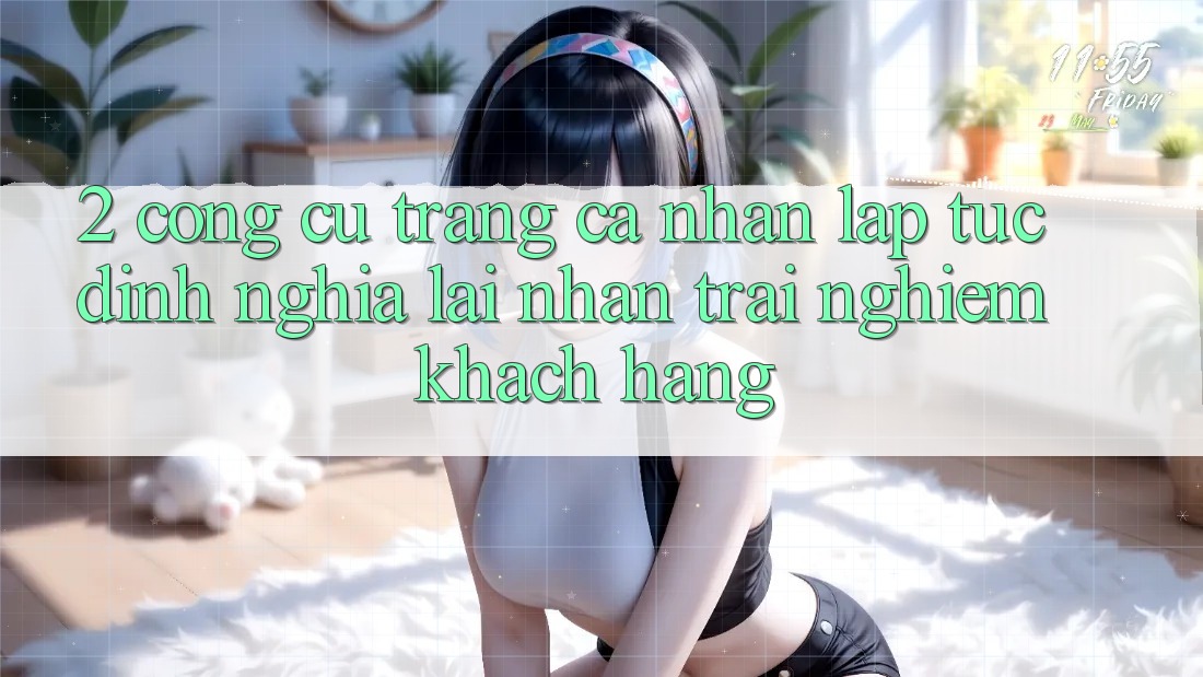 2. Công cụ “Trang cá nhân lập tức” - Định nghĩa lại nhận trải nghiệm khách hàng