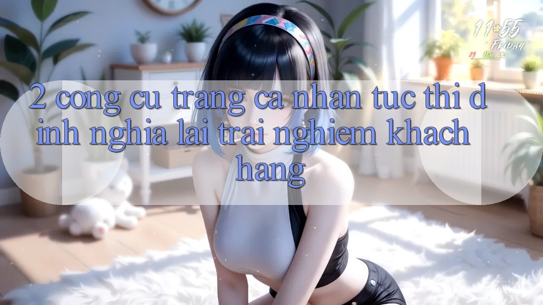 2. Công cụ “Trang cá nhân tức thì” - Định nghĩa lại trải nghiệm khách hàng