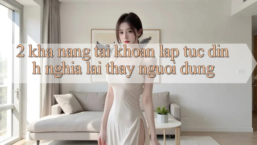 2. Khả năng “Tài khoản lập tức” - Định nghĩa lại thấy người dùng