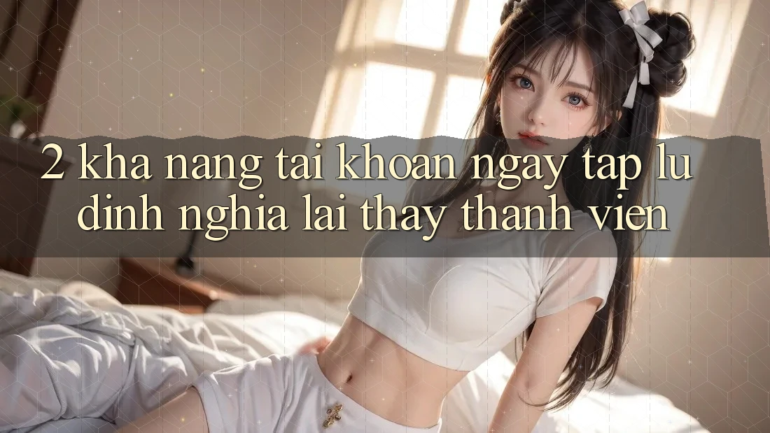 2. Khả năng “Tài khoản ngay tắp lự” - Định nghĩa lại thấy thành viên