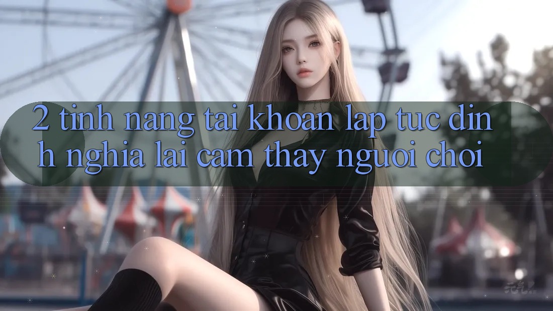 2. Tính năng “Tài khoản lập tức” - Định nghĩa lại cảm thấy người chơi