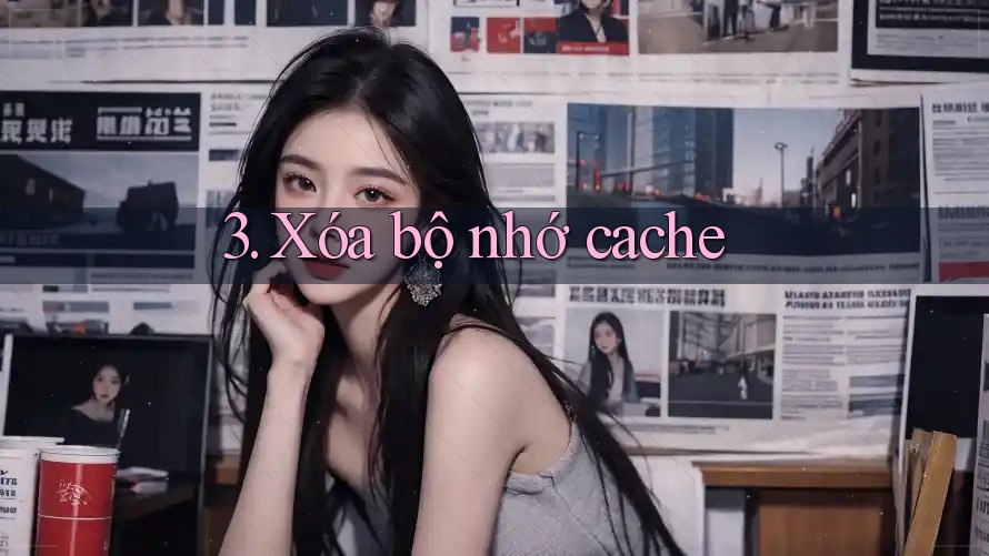 3. Xóa Bộ Nhớ Cache