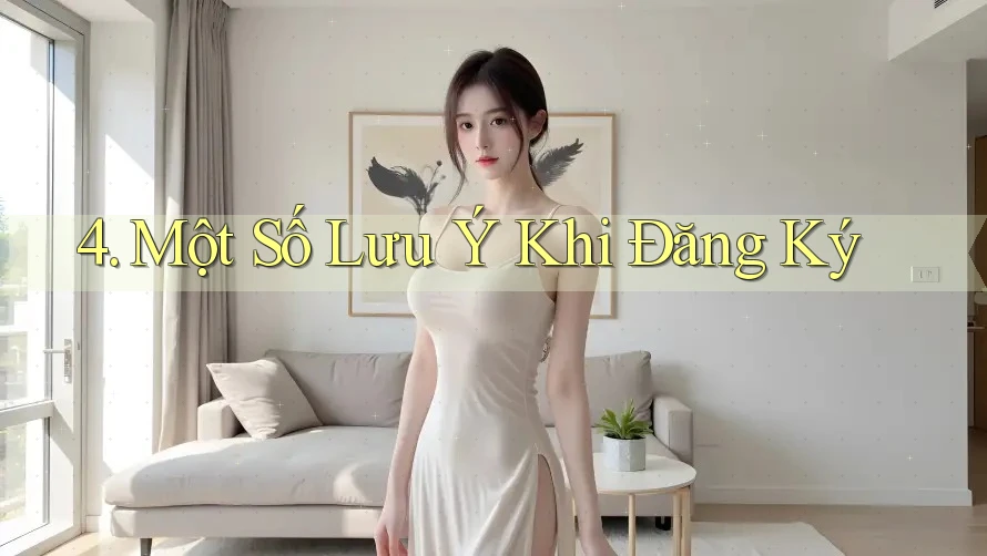 4. Một Số Lưu Ý Khi Đăng Ký