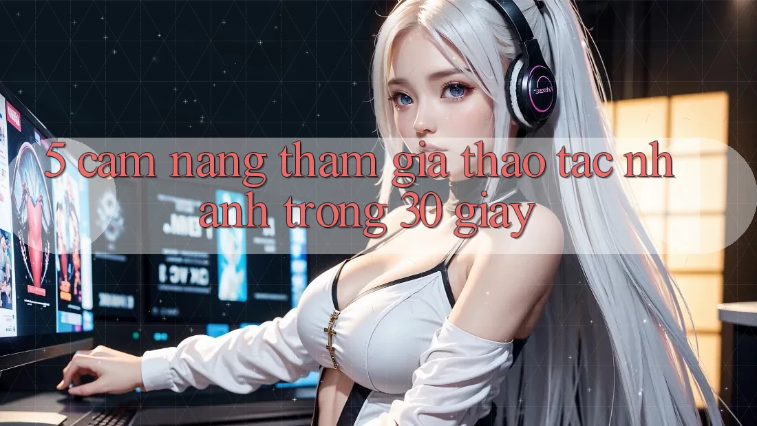 5. Cẩm nang tham gia thao tác nhanh trong 30 giây