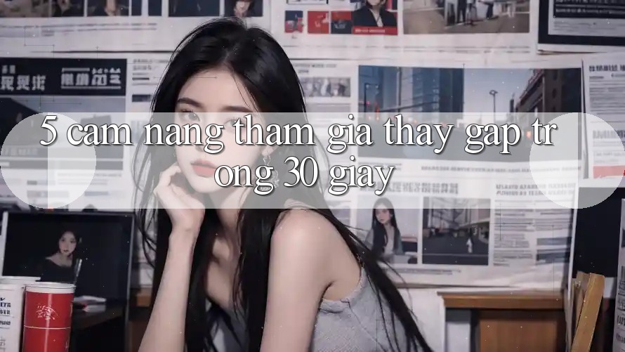 5. Cẩm nang tham gia thấy gấp trong 30 giây