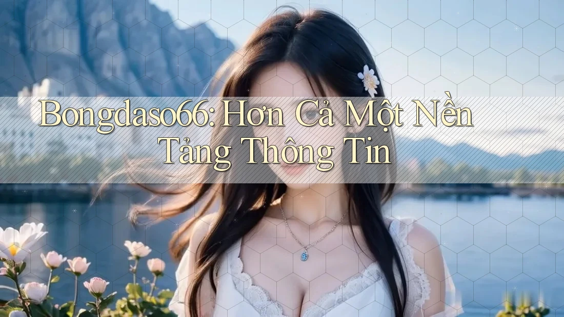 Bongdaso66: Hơn Cả Một Nền Tảng Thông Tin