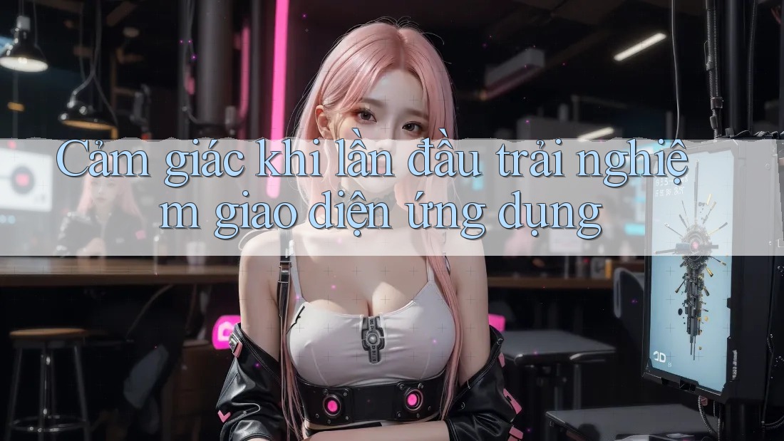 Cảm giác khi lần đầu trải nghiệm giao diện ứng dụng