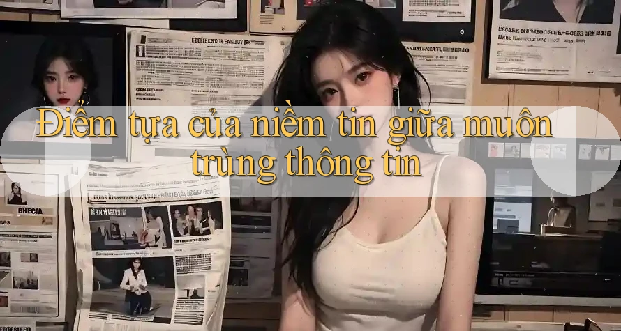 Điểm tựa của niềm tin giữa muôn trùng thông tin