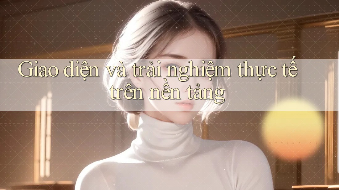 Giao diện và trải nghiệm thực tế trên nền tảng