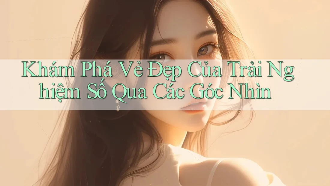 Khám Phá Vẻ Đẹp Của Trải Nghiệm Số Qua Các Góc Nhìn