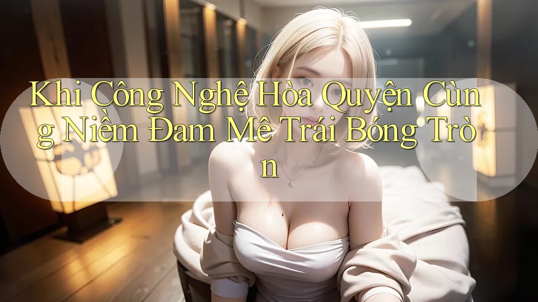 Khi Công Nghệ Hòa Quyện Cùng Niềm Đam Mê Trái Bóng Tròn