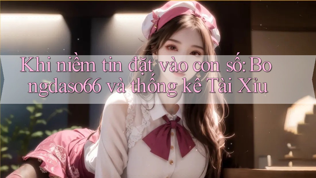 Khi niềm tin đặt vào con số: Bongdaso66 và thống kê Tài Xỉu