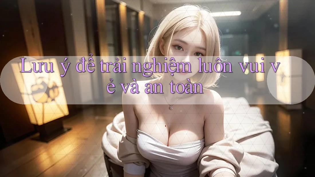 Lưu ý để trải nghiệm luôn vui vẻ và an toàn