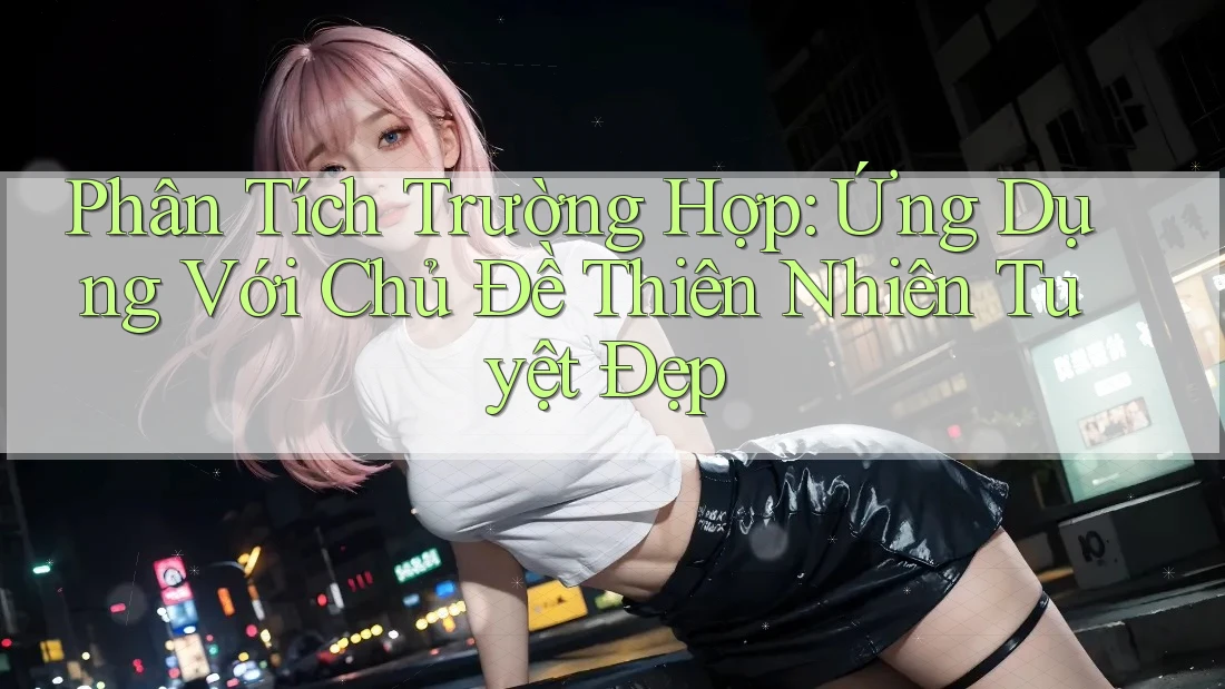 Phân Tích Trường Hợp: Ứng Dụng Với Chủ Đề Thiên Nhiên Tuyệt Đẹp