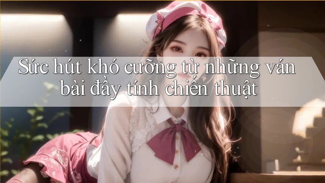 Sức hút khó cưỡng từ những ván bài đầy tính chiến thuật