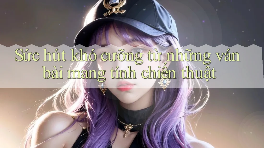 Sức hút khó cưỡng từ những ván bài mang tính chiến thuật Sức hút khó cưỡng từ những ván bài mang tính chiến thuật