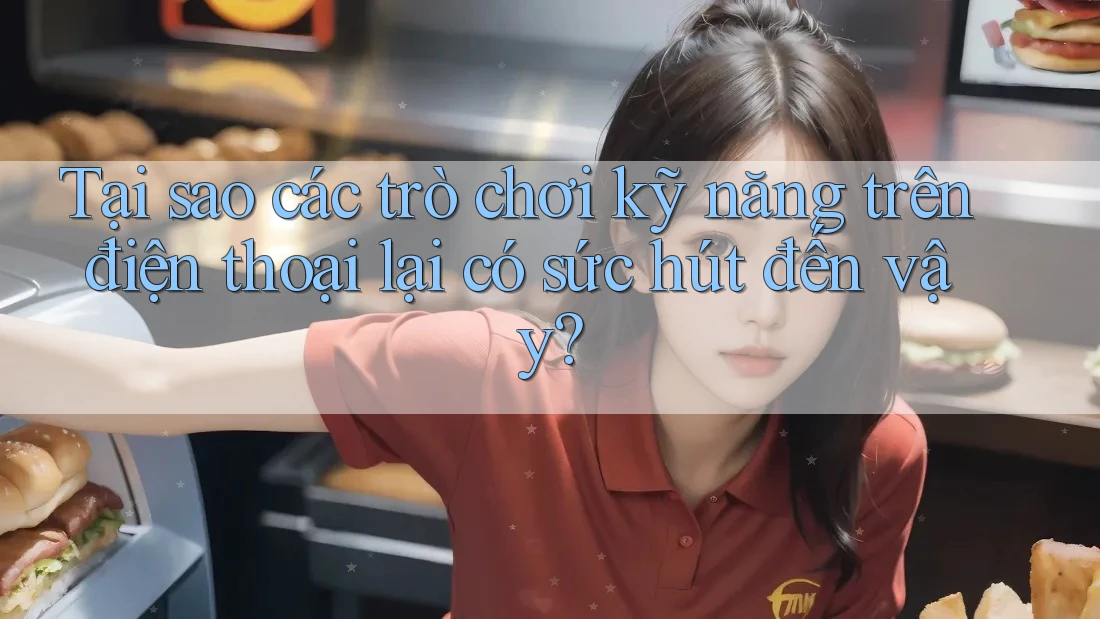 Tại sao các trò chơi kỹ năng trên điện thoại lại có sức hút đến vậy?