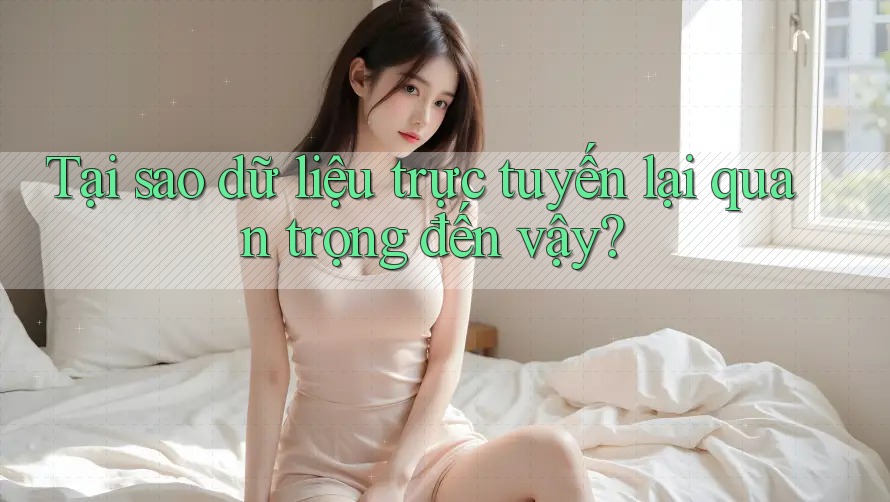 Tại sao dữ liệu trực tuyến lại quan trọng đến vậy?