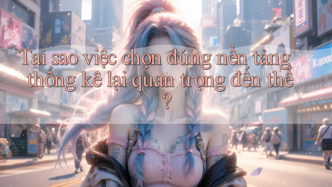 Tại sao việc chọn đúng nền tảng thống kê lại quan trọng đến thế?